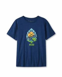 Stio Kids' Pinecone Globe Tee 10 Stio Kids' Pinecone Globe Tee