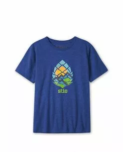 Stio Kids' Pinecone Globe Tee 12 Stio Kids' Pinecone Globe Tee