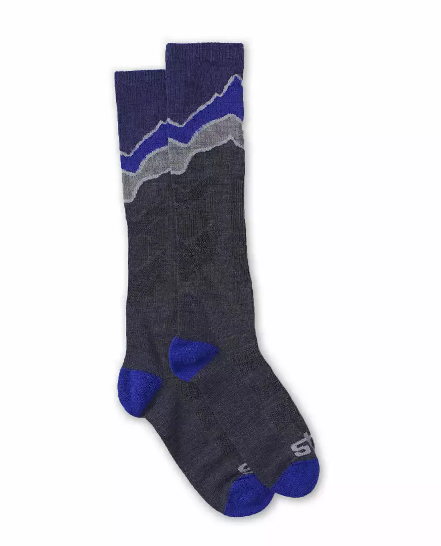 Stio Men All-Mountain Lightweight Ski Sock 3 Stio Men All-Mountain Lightweight Ski Sock
