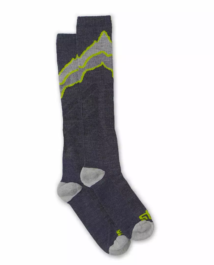 Stio Men All-Mountain Lightweight Ski Sock 5 Stio Men All-Mountain Lightweight Ski Sock