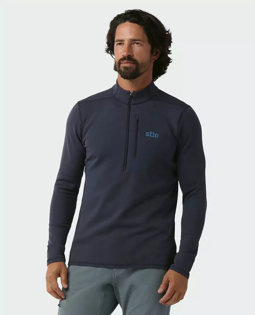 Stio Men's Fremont Stretch Fleece Half Zip 18 Stio Men's Fremont Stretch Fleece Half Zip