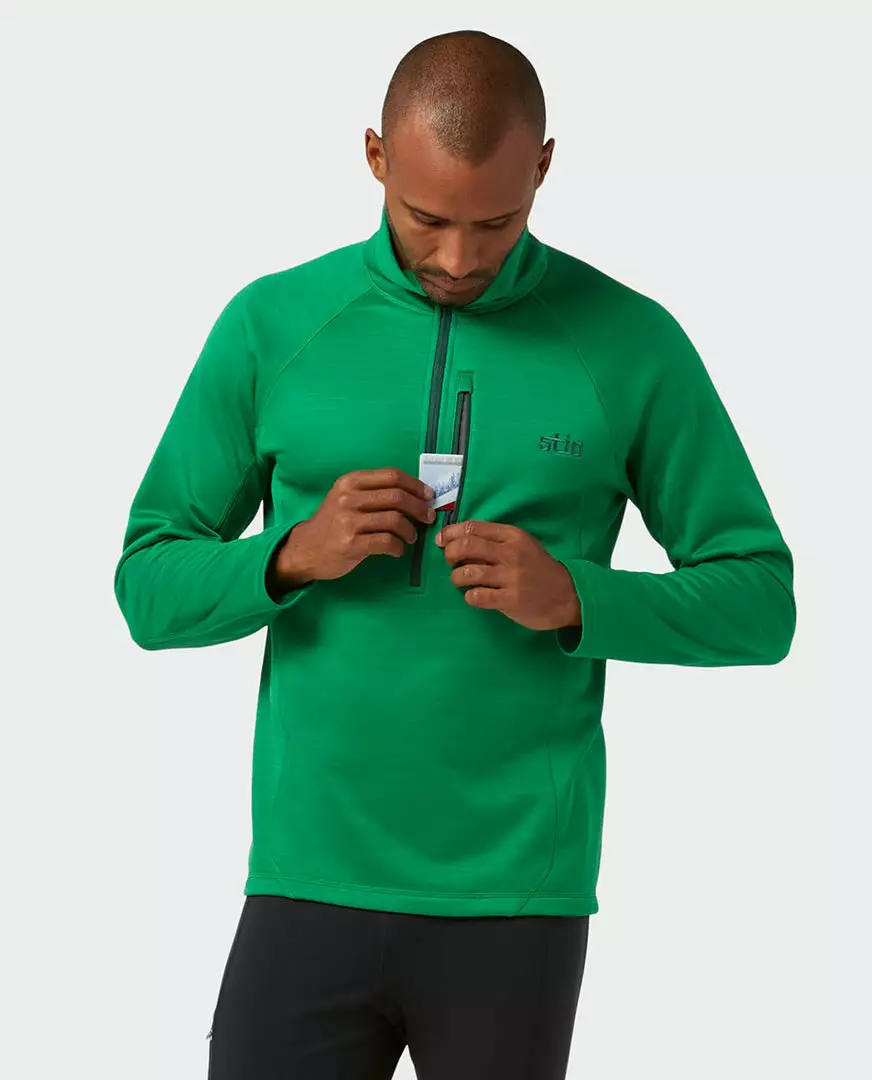Stio Men's Gannett Peak Fleece Half Zip 31 Stio Men's Gannett Peak Fleece Half Zip