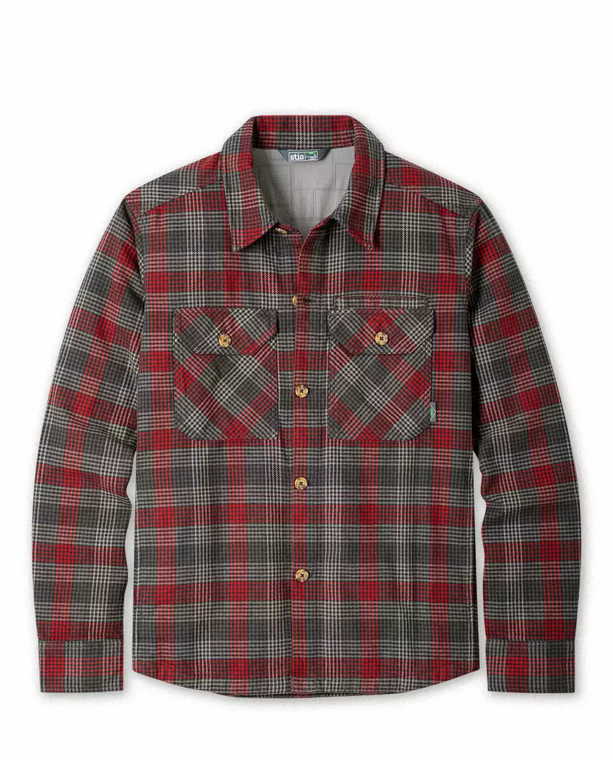 Stio Men's Hutkeeper Flannel Shirt 3 Stio Men's Hutkeeper Flannel Shirt