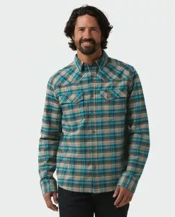 Stio Men's Junction Midweight Flannel Shirt