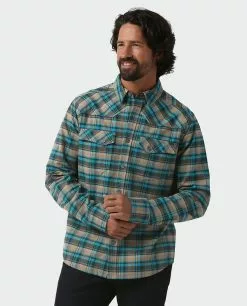 Stio Men's Junction Midweight Flannel Shirt