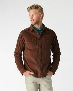 Stio Men's Saratoga Cord Shirt