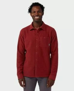 Stio Men's Thermop Fleece Snap Shirt Sale