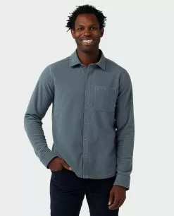 Stio Men's Thermop Fleece Snap Shirt Sale