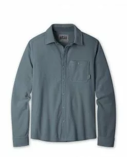 Stio Men's Thermop Fleece Snap Shirt Sale