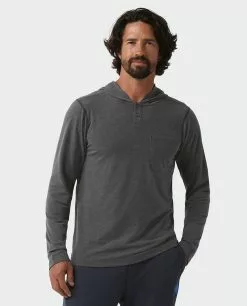 Stio Men's Tipton Tech Hooded Henley 48 Stio Men's Tipton Tech Hooded Henley