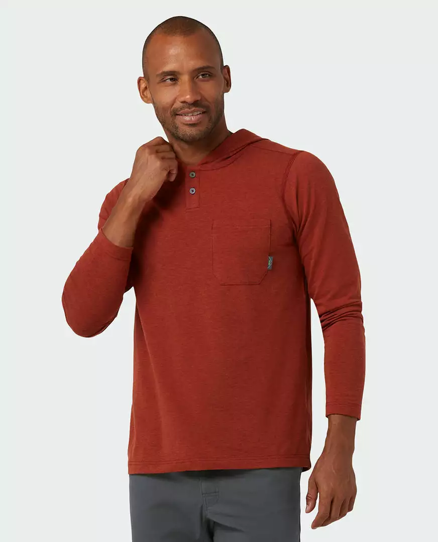Stio Men's Tipton Tech Hooded Henley 5 Stio Men's Tipton Tech Hooded Henley
