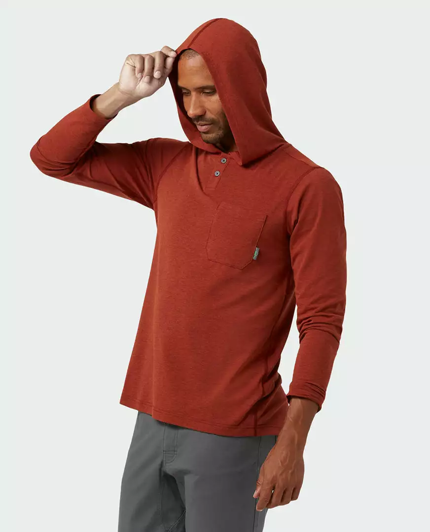 Stio Men's Tipton Tech Hooded Henley 6 Stio Men's Tipton Tech Hooded Henley