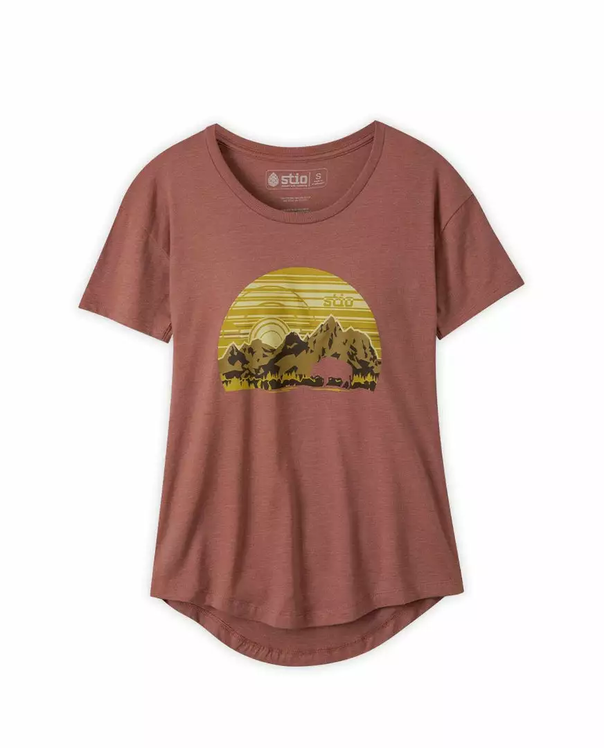Stio Women's Buffalo Sunrise Tee 3 Stio Women's Buffalo Sunrise Tee