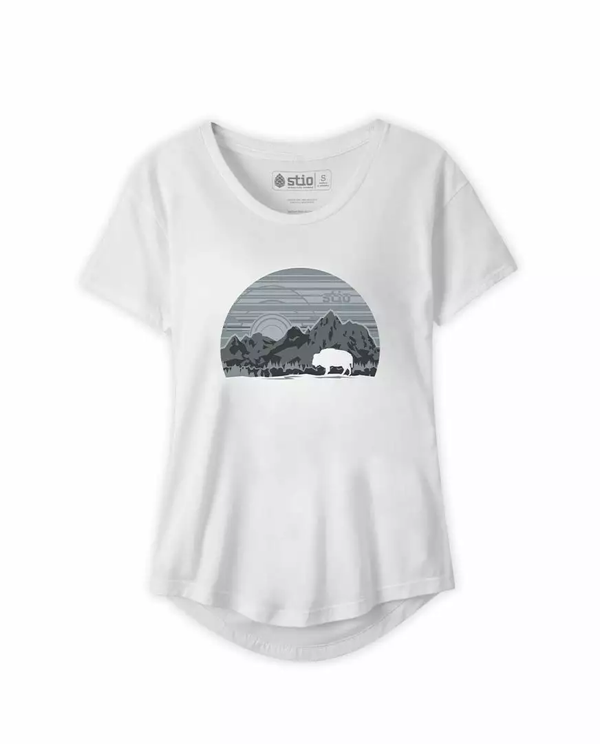 Stio Women's Buffalo Sunrise Tee 7 Stio Women's Buffalo Sunrise Tee