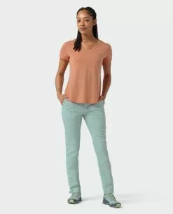 Stio Women's Divide V-Neck SS