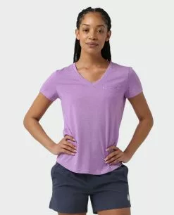 Stio Women's Divide V-Neck SS