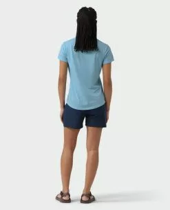 Stio Women's Divide V-Neck SS