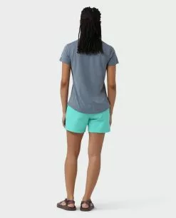 Stio Women's Divide V-Neck SS