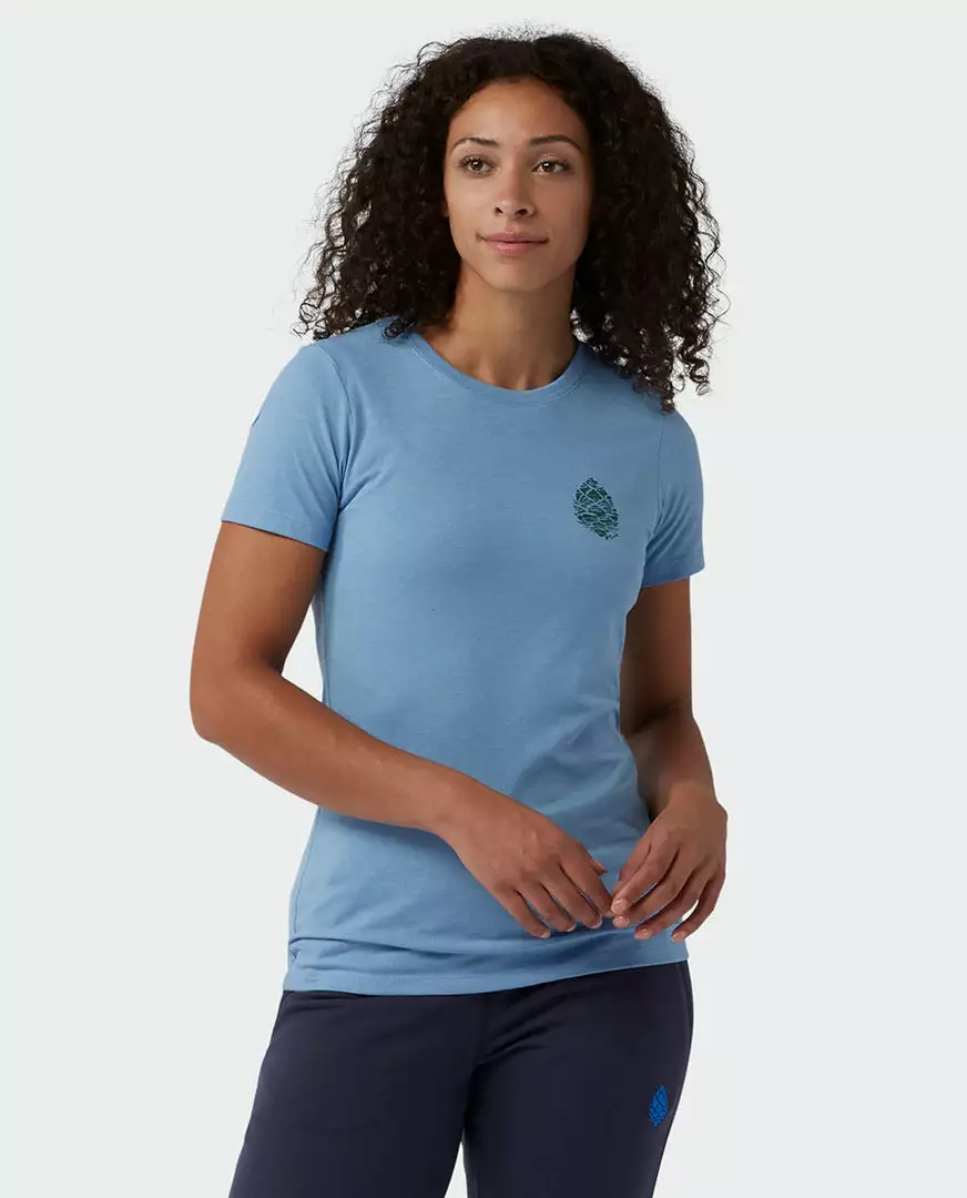 Stio Women's Pinecone Ripple Tee 13 Stio Women's Pinecone Ripple Tee
