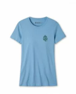 Stio Women's Pinecone Ripple Tee 24 Stio Women's Pinecone Ripple Tee