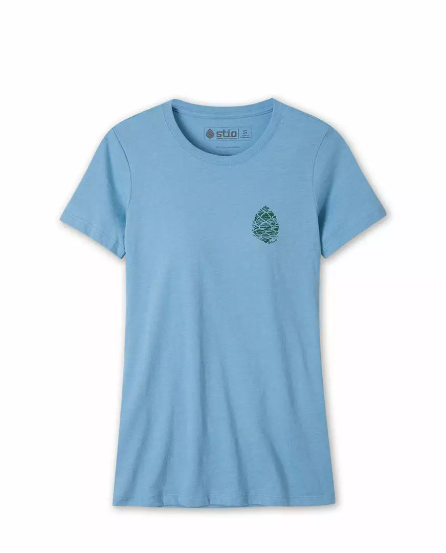 Stio Women's Pinecone Ripple Tee 11 Stio Women's Pinecone Ripple Tee