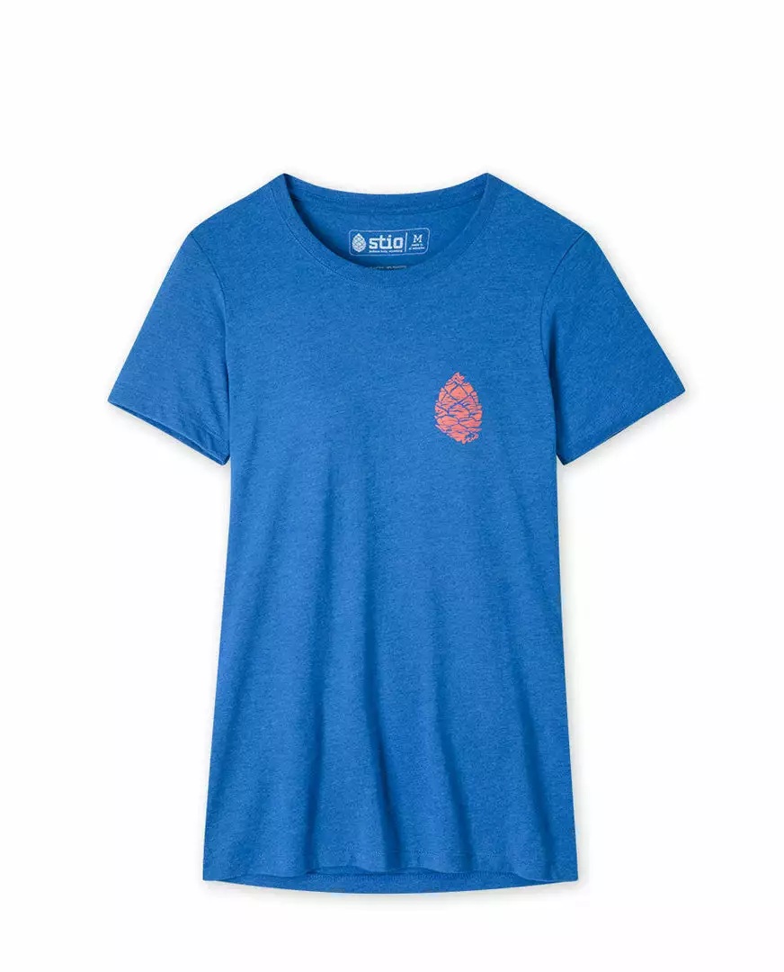 Stio Women's Pinecone Ripple Tee 3 Stio Women's Pinecone Ripple Tee