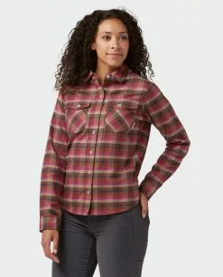 Stio Women's Willow Midweight Flannel Shirt 52 Stio Women's Willow Midweight Flannel Shirt