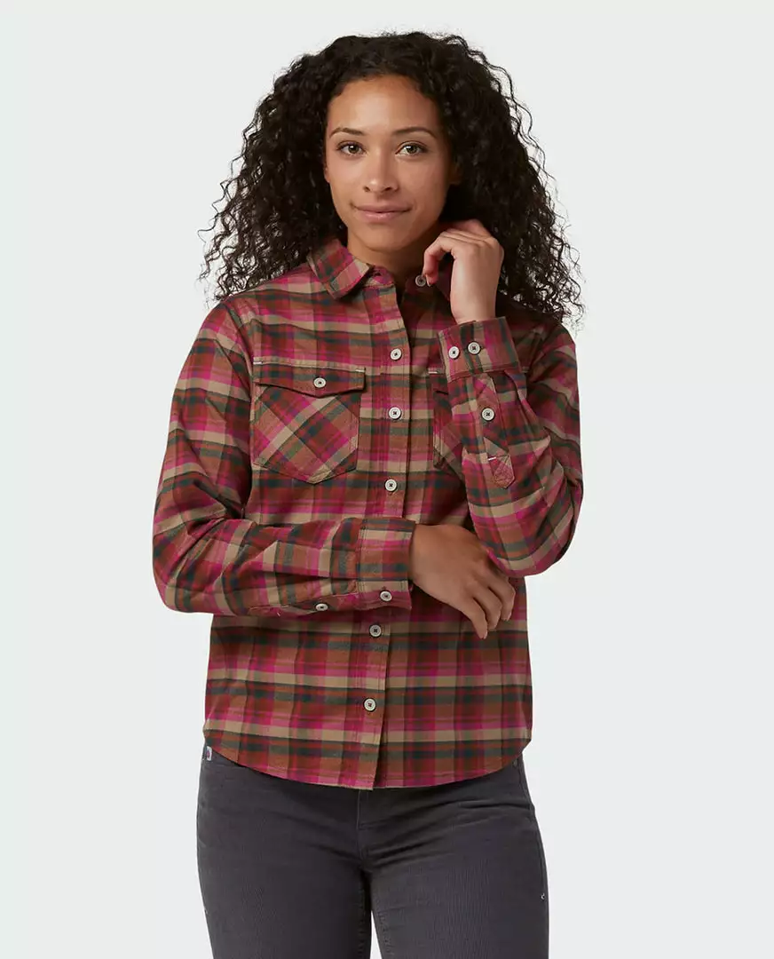Stio Women's Willow Midweight Flannel Shirt 20 Stio Women's Willow Midweight Flannel Shirt
