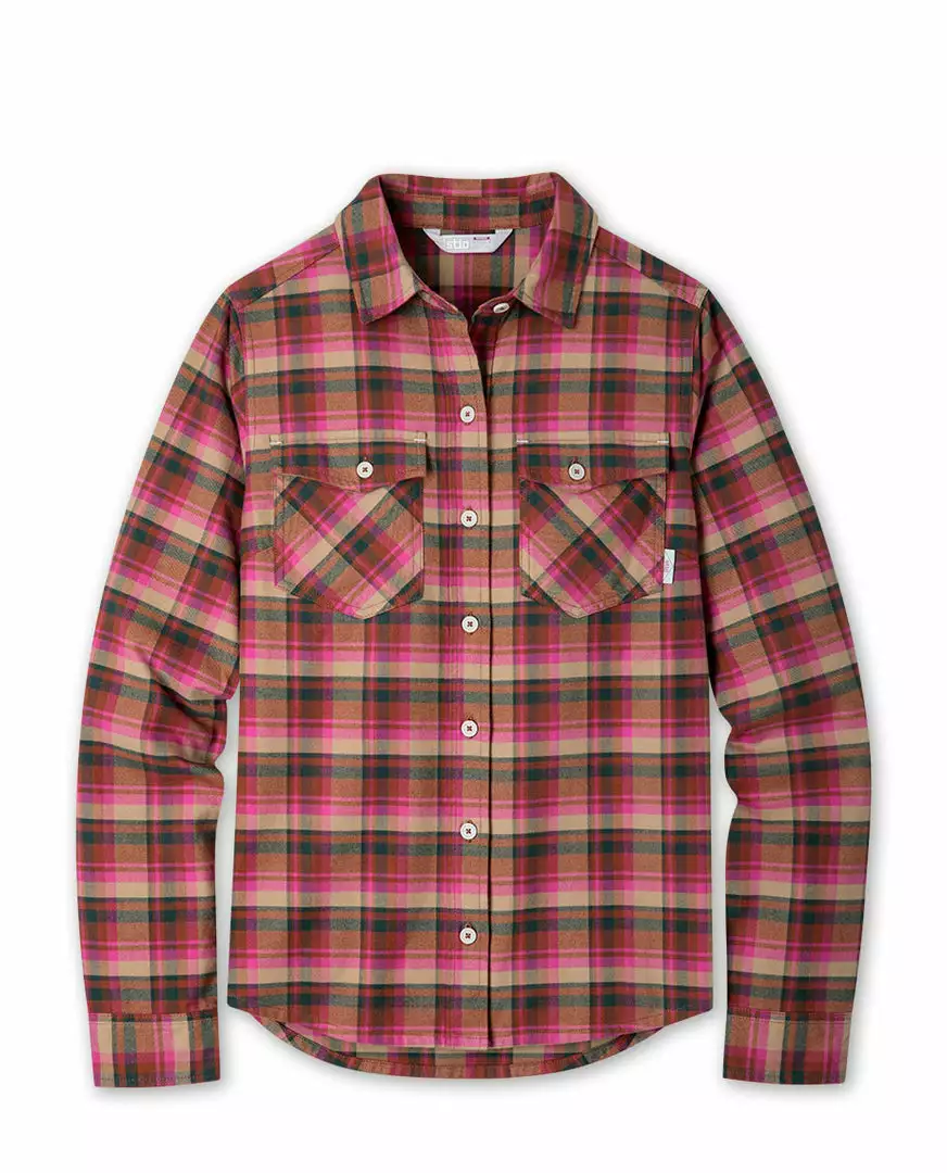 Stio Women's Willow Midweight Flannel Shirt 17 Stio Women's Willow Midweight Flannel Shirt