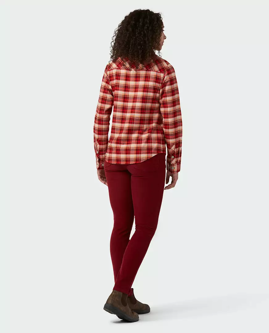 Stio Women's Willow Midweight Flannel Shirt 9 Stio Women's Willow Midweight Flannel Shirt