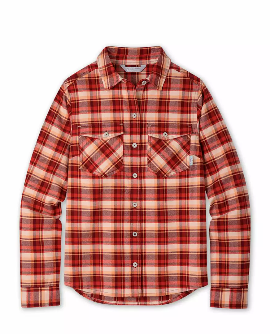 Stio Women's Willow Midweight Flannel Shirt 3 Stio Women's Willow Midweight Flannel Shirt