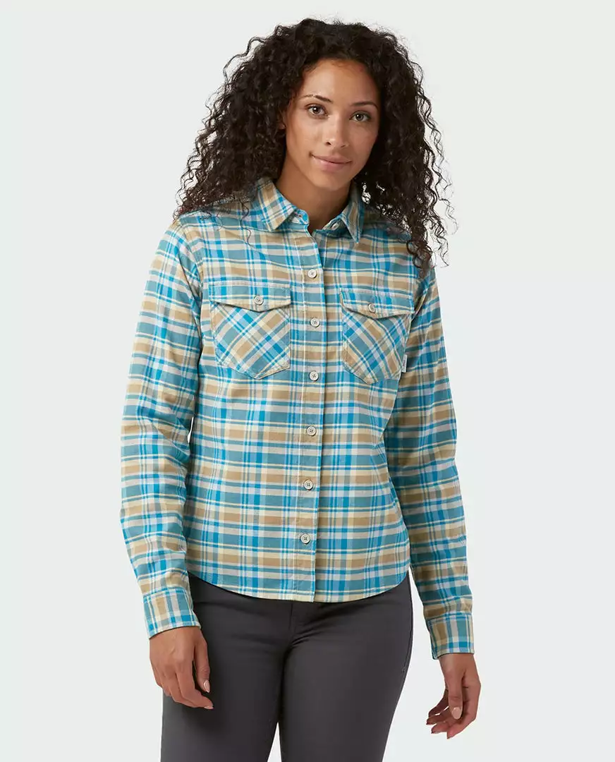 Stio Women's Willow Midweight Flannel Shirt 12 Stio Women's Willow Midweight Flannel Shirt