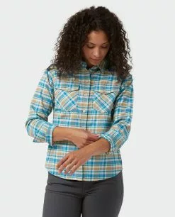 Stio Women's Willow Midweight Flannel Shirt 47 Stio Women's Willow Midweight Flannel Shirt