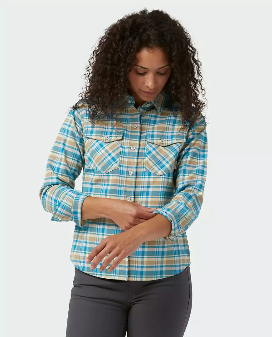 Stio Women's Willow Midweight Flannel Shirt 14 Stio Women's Willow Midweight Flannel Shirt