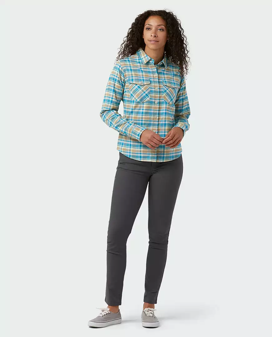 Stio Women's Willow Midweight Flannel Shirt 15 Stio Women's Willow Midweight Flannel Shirt